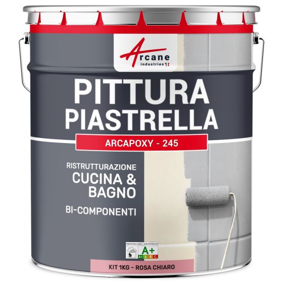 ARCAPOXY - 245 1 kg (fino a 10 m² in 2 strati) RAL 3015 - Rosa Chiaro