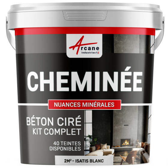 Gewaxt Beton Kit voor Schoorstenen