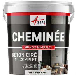 Gewaxt Beton Kit voor Schoorstenen