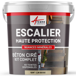 Béton Ciré Escalier - Kit Complet Violet | Maison Etanche
