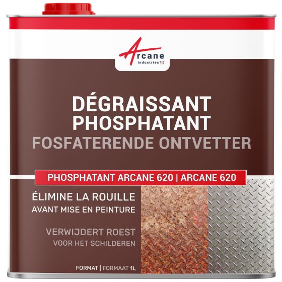 Ontvetter met Fosfatering - Ontroesten - Ontvetter met fosfatering voor Gegalvaniseerd Staal en Aluminium