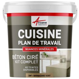 Kit microcemento grigio titanio per piano di lavoro cucina