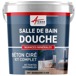 Kit Calcestruzzo Cerato Grigio per Bagno: Rivestimento Impermeabile