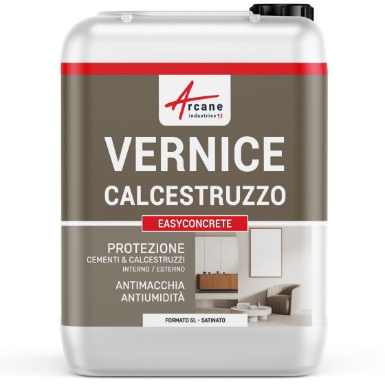 Vernice per calcestruzzo interno ed esterno: EASYCONCRETE 5L satin