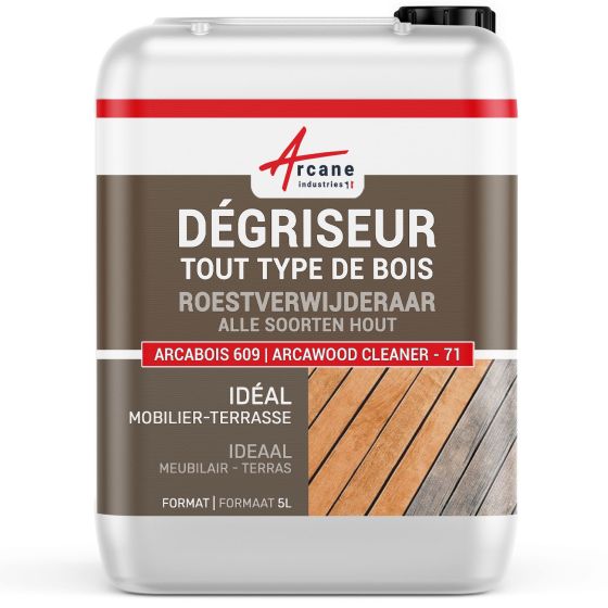 Houtvergrijzer - Vergrijzingsverwijderaar voor terras en buitenhout - ARCAWOOD CLEANER -71 5 L