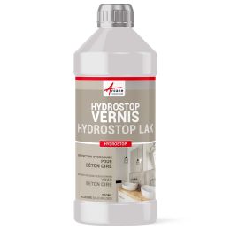 Vernis voor beton cire, water - en olieafstotende bescherming: HYDROSTOP