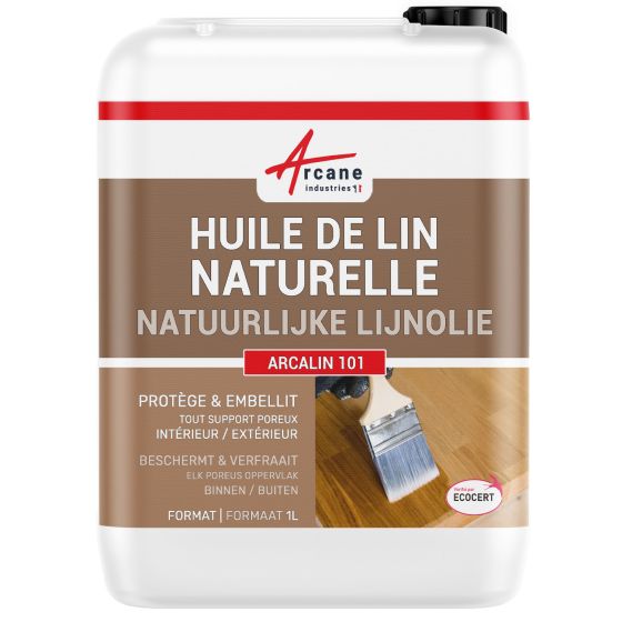 Gekookte Lijnolie voor Binnen- en Buitenhout: Arcalin 101