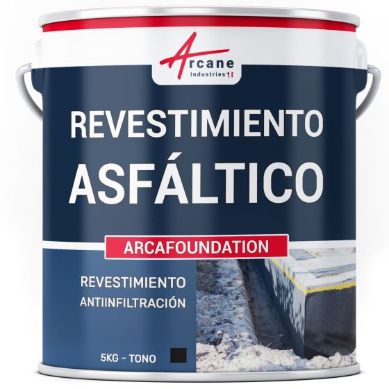 Revestimiento bituminoso de impermeabilización para cimientos de bloque de hormigón de casas: ARCAFONDATION Revestimiento bituminoso de impermeabilización para cimientos de bloque de hormigón de casas: ARCAFONDATION