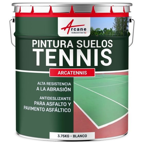 Pintura para cancha de tenis antideslizante - ARCATENNIS