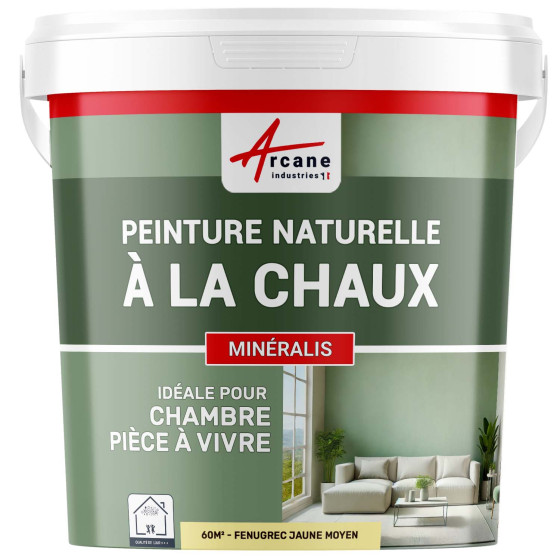Peinture à la Chaux Naturelle Intérieure - MINERALIS Peinture à la Chaux Naturelle Intérieure - MINERALIS