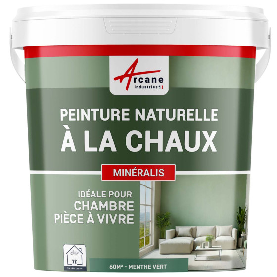 Peinture à la Chaux Naturelle Intérieure - MINERALIS