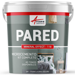 KIT DE HORMIGÓN PULIDO PARA PAREDES2 m² - Acabado mate