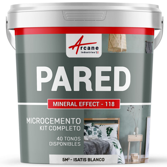 KIT DE HORMIGÓN PULIDO PARA PAREDES5 m² - Satinado
