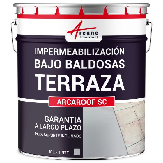 Resina impermeabilizante bajo baldosas para balcones y terrazas inclinadas: ARCAFILM SC