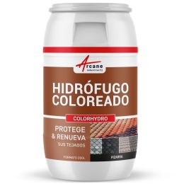 Producto hidrófugo coloreado para cubiertas de tejas de hormigón y pizarra