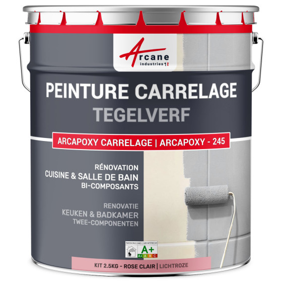 TEGELVERF VOOR KEUKEN EN BADKAMER - ARCAPOXY -245-1 kg (tot 10 m² in 2 lagen)