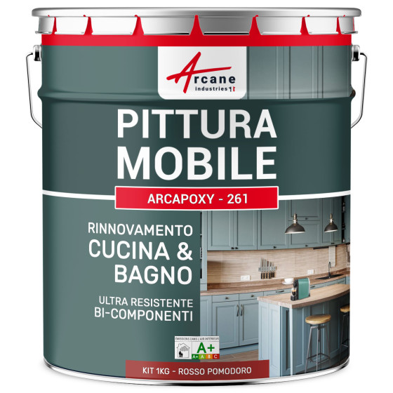 Vernice per Mobili da Cucina, Piano di Bagno - ARCAPOXY - 261 Vernice per Mobili da Cucina, Piano di Bagno - ARCAPOXY - 261