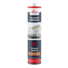 Masilla Polímero Híbrido para Fisuras y Juntas ARCAMASTIC JUNTA Y COLA 290 ml x 1 Terracota