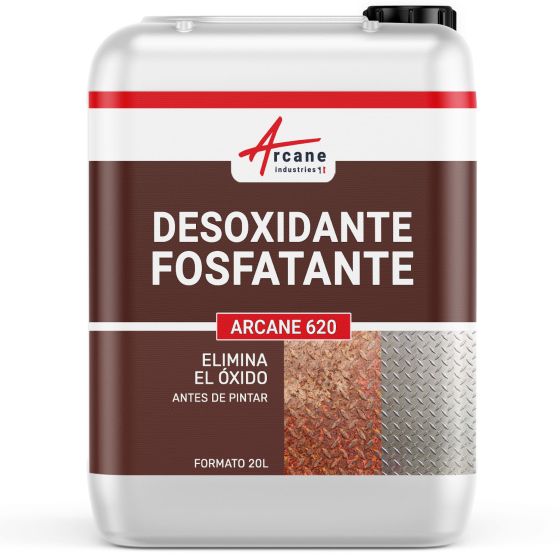DESGRASANTE FOSFATANTE  Desoxidante | Desengrasante fosfatante para Acero Galvanizado y Aluminio 20 L