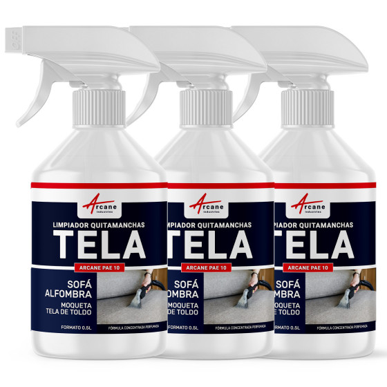 Limpiador para Toldos de Parasoles y Alfombras LIMPIADOR PARA TELAS Y TEXTILES 1.5 L (3 x 0.5 L)