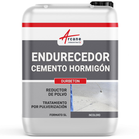 Endurecedor para hormigón y cemento exterior para soleras DURBETON 5 L