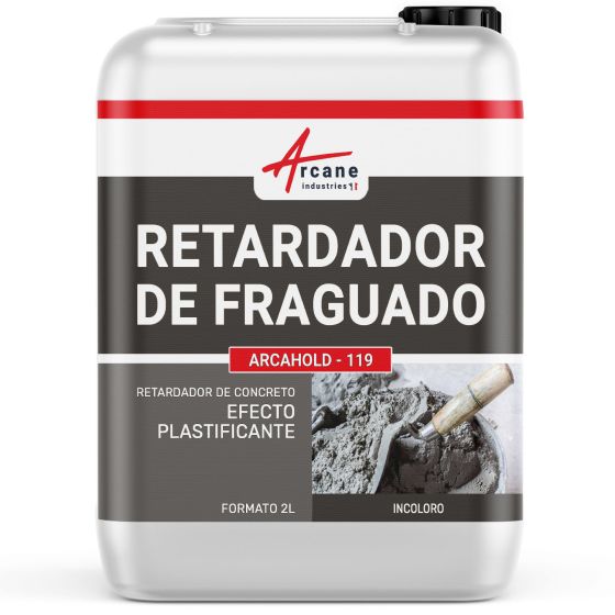 Retardador de hormigón con efecto plastificante ARCARETARD Líquido 2 L (2.4 kg)