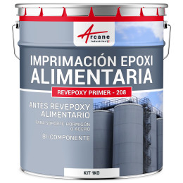 Imprimación para pintura alimentaria en depósitos de hormigón o acero IMPRIMACIÓN EPOXI ALIMENTARIA 1 kg