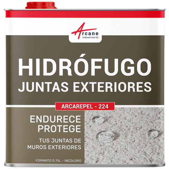 Hidrófugo impermeabilizante para juntas - endurecedor de juntas de azulejos y fachadas IMPERJOINT 0.75 L (hasta 3.75m²)