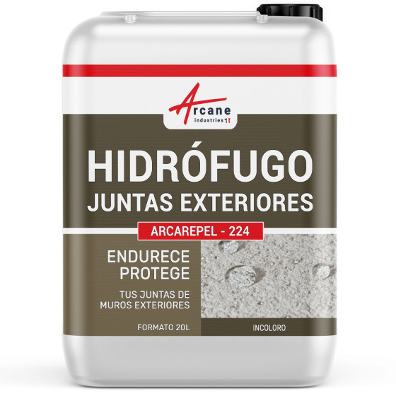 Hidrófugo impermeabilizante para juntas - endurecedor de juntas de azulejos y fachadas IMPERJOINT 20 L (hasta 100 m²)