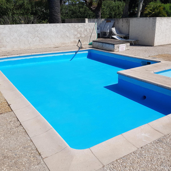 Peinture piscine béton  - ARCAPISCINE