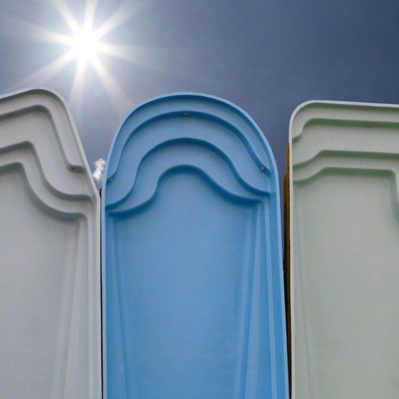 Pintura piscina de poliuretano para cubiertas de poliéster, hormigón