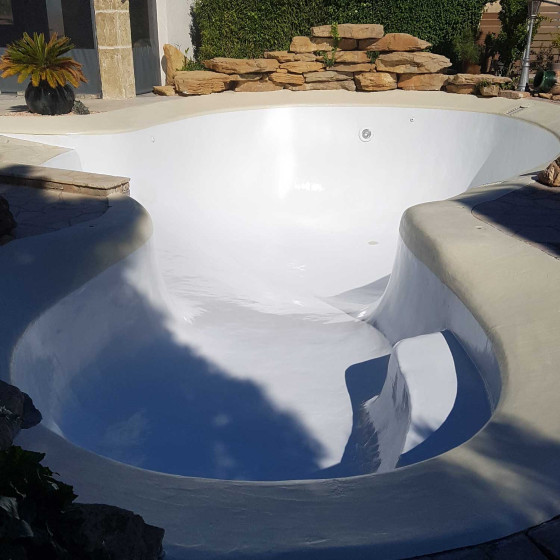 Vernice per piscine per gusci in poliestere 5 kg  Blu Cielo - RAL 5015