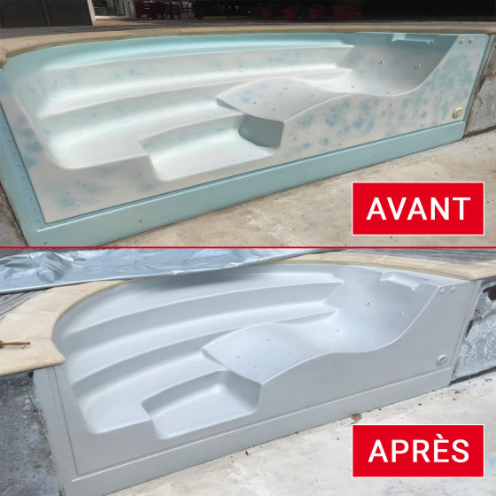 peinture piscine coque - ARCAPISCINE COQUE POLYESTER 