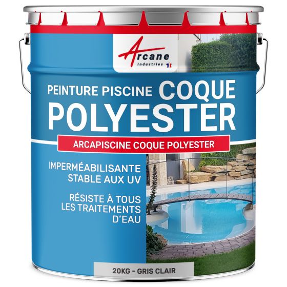 Pintura piscina para cubiertas de poliéster, hormigón Pintura piscina para cubiertas de poliéster, hormigón