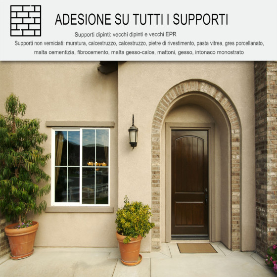 Pittura Esterna Silossanica - ARCAFAÇADE SILOXANE 20 x 10 L Pietra - RAL 090 90 10