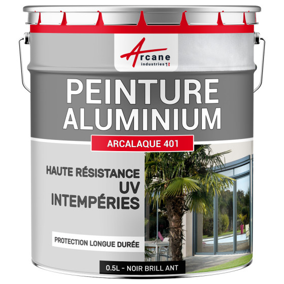 Peinture pour Aluminium : Arcalaque 401 Couleur / Aspect Peinture pour Aluminium : Arcalaque 401 Couleur / Aspect