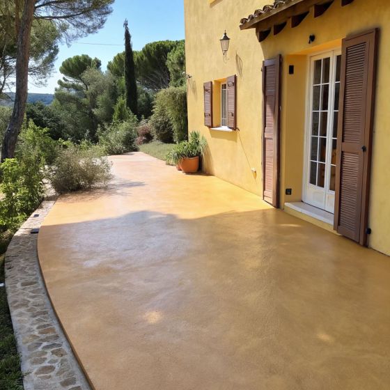 KITBETON CIRE BUITEN - beton cire voor buiten voor vloer, muur, terras, balkon, trap