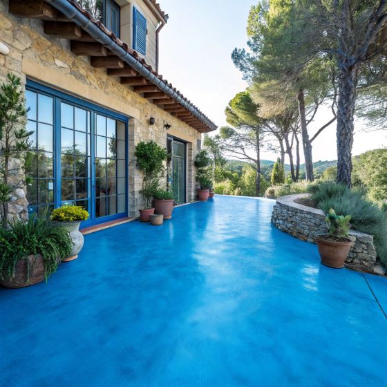 KIT BETÓN CIRÉ EXTERIOR - Betón alisado para suelos, paredes, terrazas y escaleras