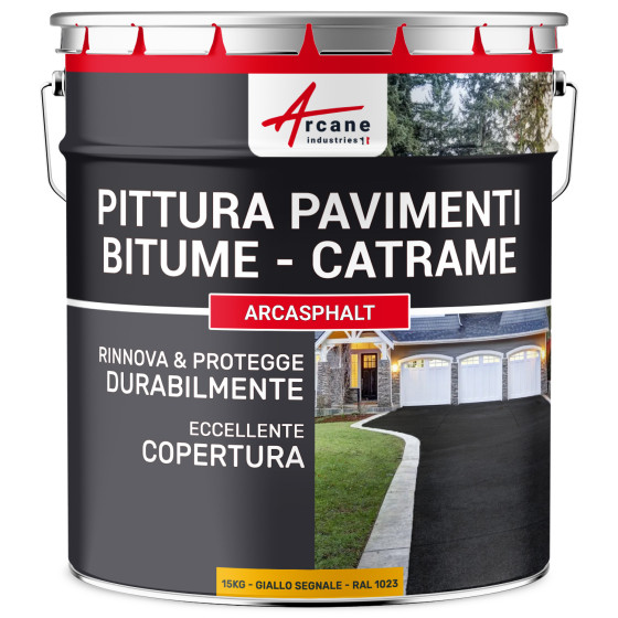 ARCASPHALT 15 kg Giallo traffico - RAL 1023 ARCASPHALT 15 kg Giallo traffico - RAL 1023