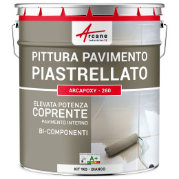 Vernice Pavimenti Piastrellati -Arcapoxy Pavimento Piastrellato 1 kg  RAL 9003 - Bianco
