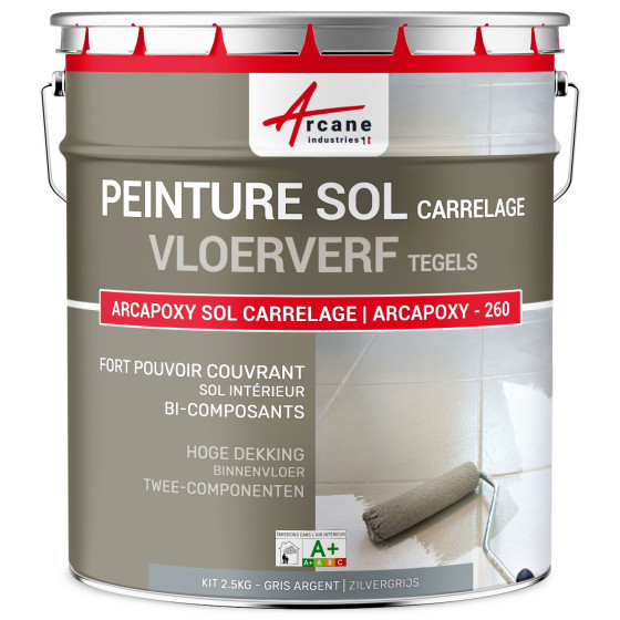 Vloerverf Tegels - Epoxyhars voor betegelde vloer - ARCAPOXY -260-2