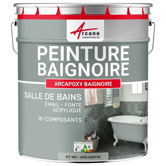 Résine rénovation baignoire lavabo émail salle de bain - ARCAPOXY BAIGNOIRE Résine rénovation baignoire lavabo émail salle de bain - ARCAPOXY BAIGNOIRE