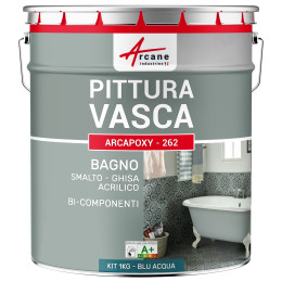 ARCAPOXY - 262 1 kg (fino a 3 m² in 2 strati) RAL 5021 - Blu Acqua