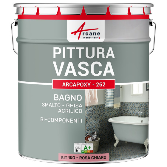 ARCAPOXY - 262 1 kg (fino a 3 m² in 2 strati) RAL 3015 - Rosa Chiaro ARCAPOXY - 262 1 kg (fino a 3 m² in 2 strati) RAL 3015 - Rosa Chiaro