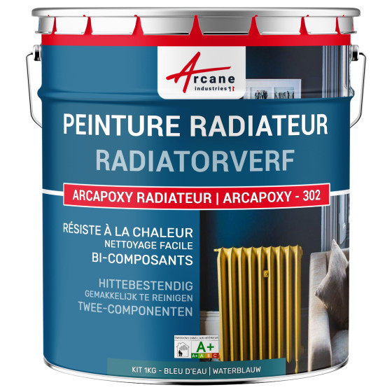 Verf voor radiator / verwarming - 1 kg (tot 5 m² in 2 lagen)