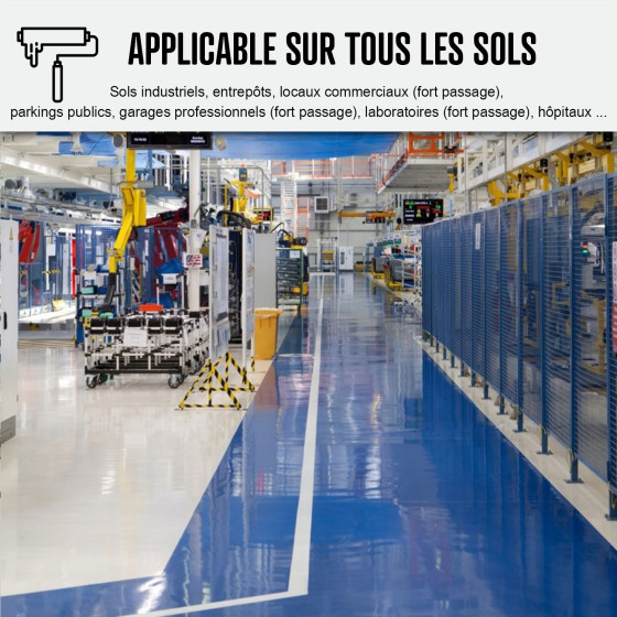 peinture epoxy sol - REVEPOXY TRAFIC INTENSIF