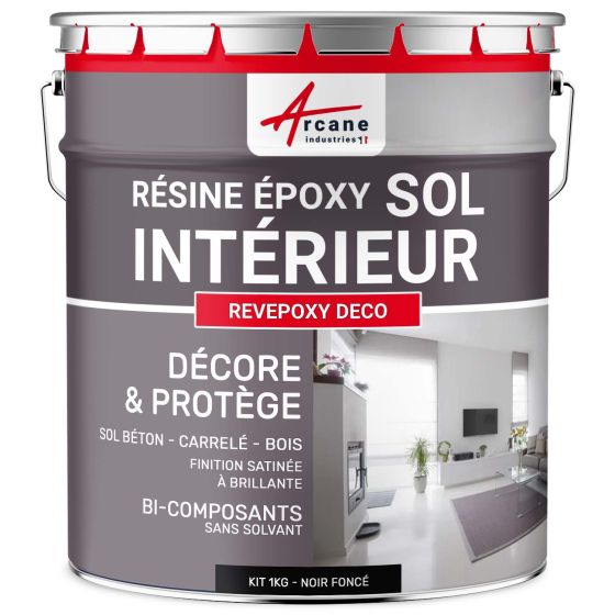 Résine Epoxy Pour Sol Intérieur - REVEPOXY DECO Couleur / Aspect