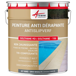 Antislip verf voor buitenvloeren witte - SOLTHANE | Maison Etanche