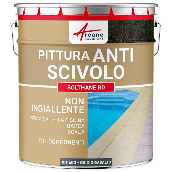 RÉSINE SOLTHANE - 156 6 Kg Grigio Basalto - RAL 7012