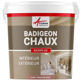 Badigeon Chaux Mur Intérieur et Facade Extérieure - BADIPLUS